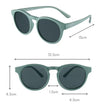 Little Sol+ Sydney Kids Sunglasses Granite Green