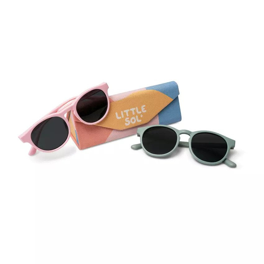 Little Sol+ Sydney Soft Pink Kids Sunglasses