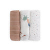 Little Unicorn (3Pack) Cotton Muslin Swaddle Set Mermaid Set
