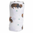 Little Unicorn Cotton Muslin Swaddle (Single) Bison