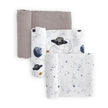 Little Unicorn (3Pack) Cotton Muslin Swaddle Set Planetary 2