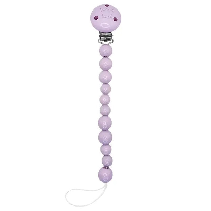 Littlemico Mono Pacifier Holder Wood Pink