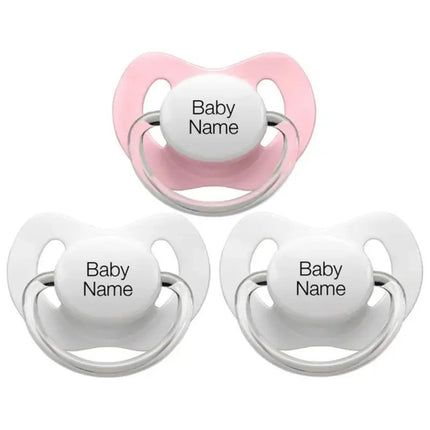 Littlemico Personalised 3Pack Pacifiers