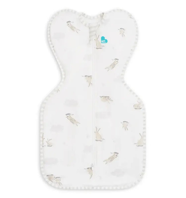 Love To Dream Swaddle Up Original 1.0 TOG Cloud Bunnies White