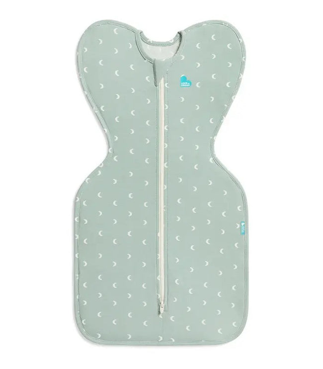 Love To Dream Swaddle Up Original 1.0 TOG Stretch Cotton Moon Olive