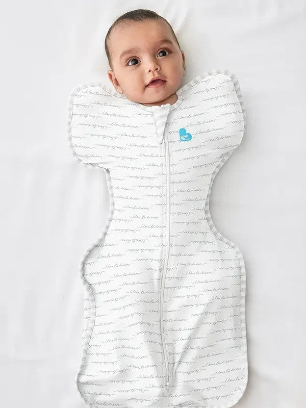 Love To Dream Swaddle Up Original Cotton 1.0 TOG Dreamer White
