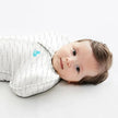 Love To Dream Swaddle Up Original Cotton 1.0 TOG Dreamer White