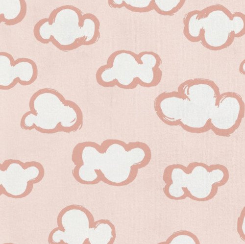 Love To Dream Organic Cotton Sleep Bag 0.2Tog Day Dream Dusty Pink