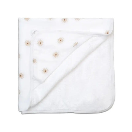 Lulujo Baby Hooded Towel Daisies