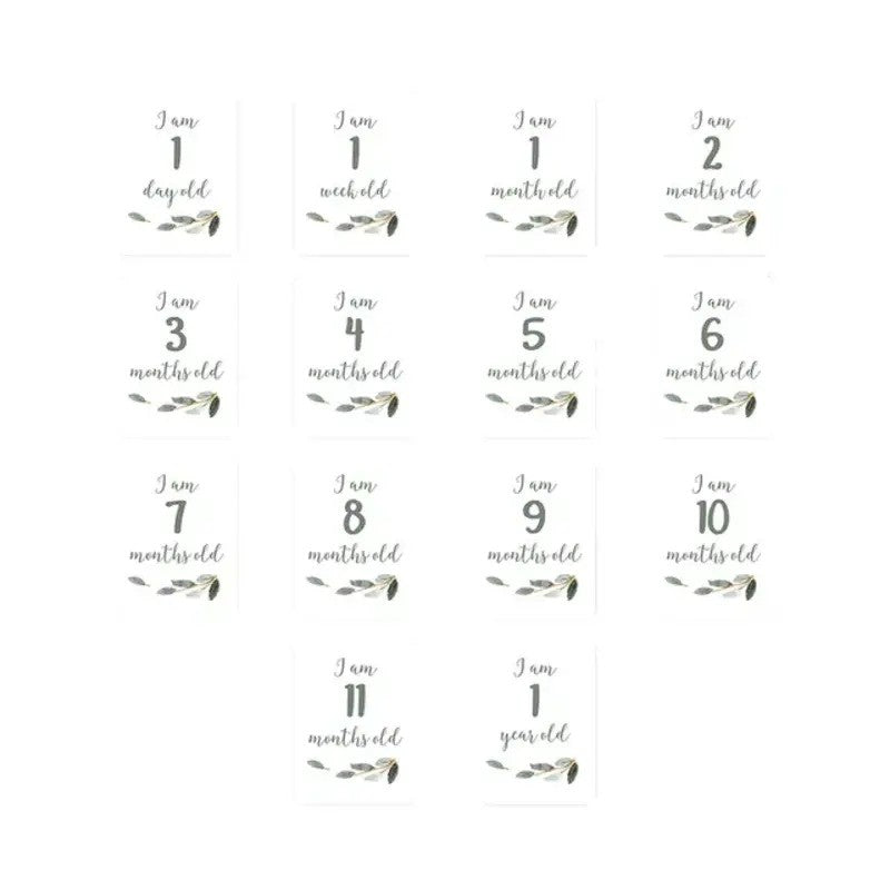 Lulujo Babys First Year Blanket & Cards Set All You Need is Love