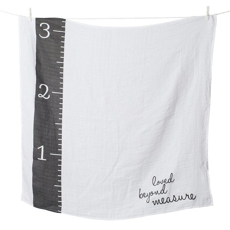 Lulujo Babys First Year Blanket & Cards Set Loved Beyond Measure