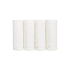 Lulujo Bamboo Cotton Swaddle Blankets (4pack 120x120cm) White