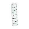 Lulujo Bamboo Swaddle Extra Soft (120X120CM) XL Navy Triangles