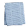 Lulujo Newborn Bundle Cellular Blanket Blue & Swaddle Blankets (3pack 120x120cm) White