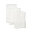 Lulujo Newborn Bundle Cellular Blanket Blue & Swaddle Blankets (3pack 120x120cm) White