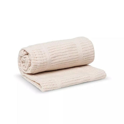 Lulujo Cellular Blanket Oatmeal