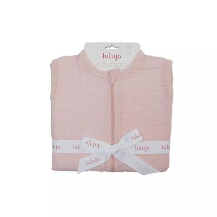 Lulujo Cotton Muslin Sleep Sack Ballet Slipper