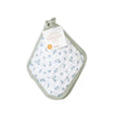 Lulujo Cotton Wash Cloths (3Pack) White, Greenery & Blueberries