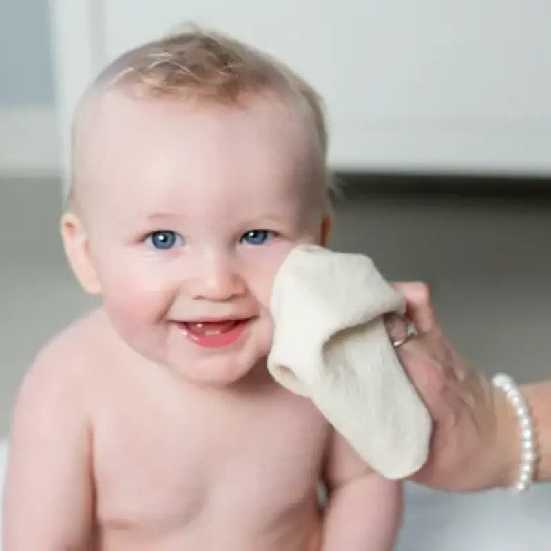 Lulujo Organic Cotton Facecloths 0M Plus (4Pack)