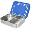 LunchBots Medium Duo Bento Lunchbox Blue