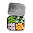 LunchBots Medium Quad Bento Lunchbox Blue