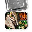 LunchBots Medium Trio bento Lunchbox Blue