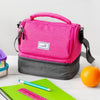 LunchBots Duplex Insulated Lunch Bag Pink