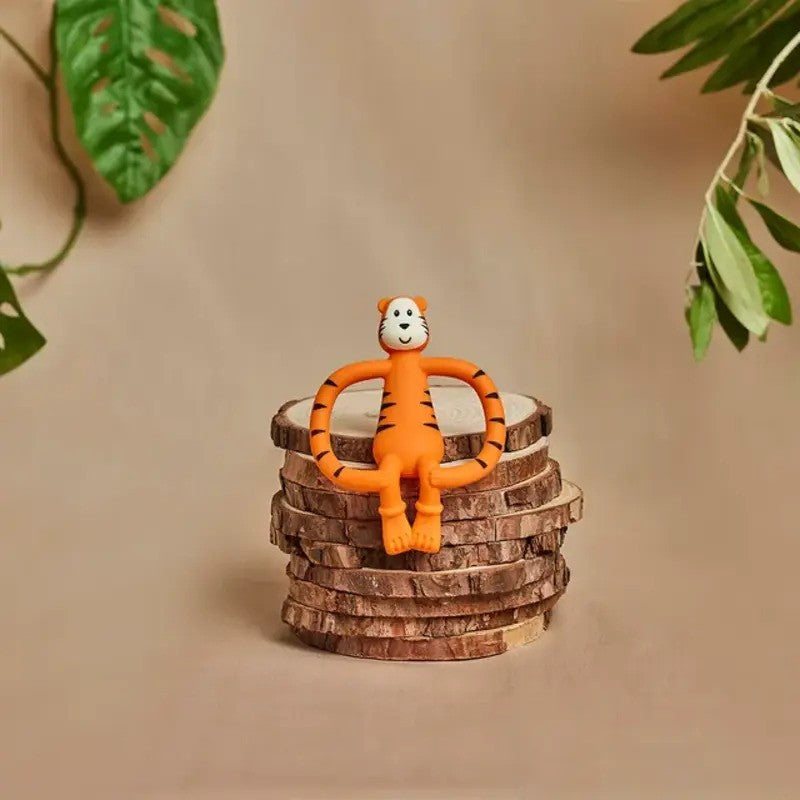 Matchstick Monkey Animal Teether Teddy Tiger