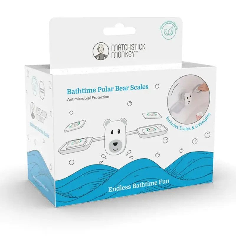Matchstick Monkey Bathtime Scale Polar Bear (12M Plus)