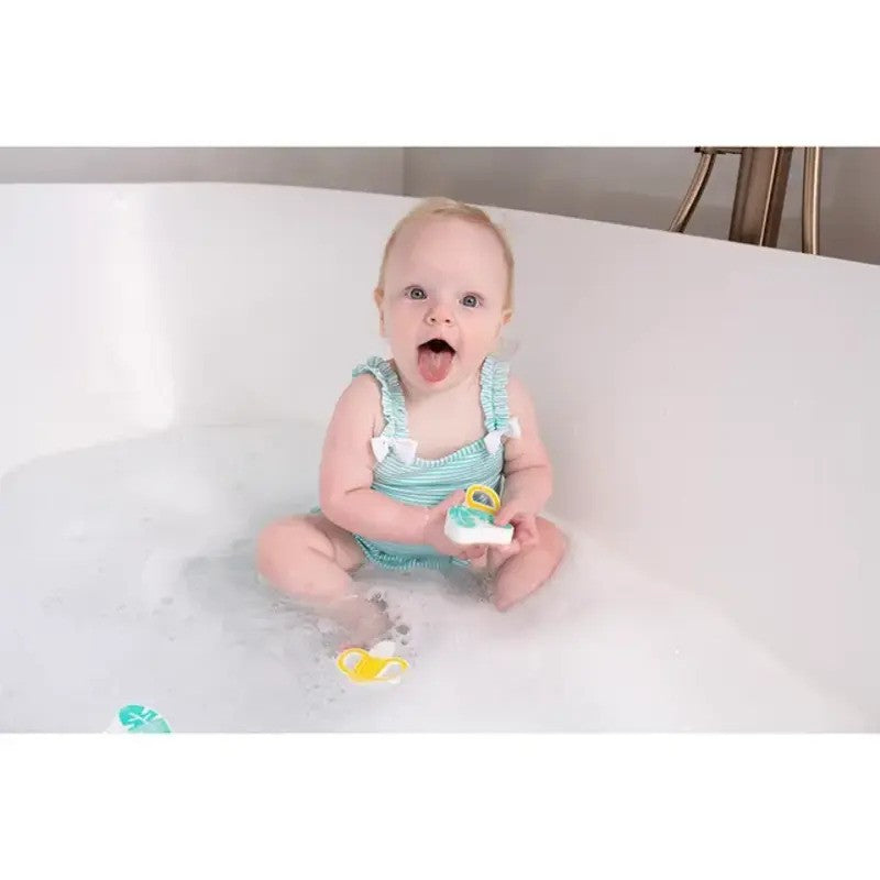 Matchstick Monkey Bathtime Sinking Floating Toys Banana & Leaf (12M Plus)