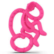 Matchstick Monkey Mini Monkey Teether Pink