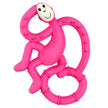 Matchstick Monkey Mini Monkey Teether Pink