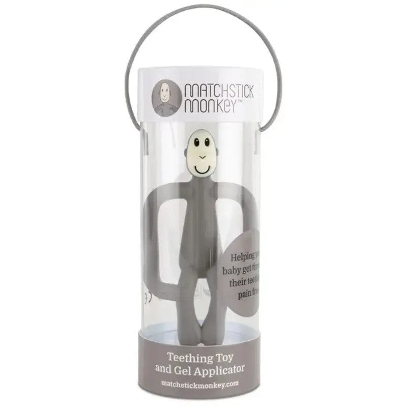 Matchstick Monkey Original Teething Toy Grey