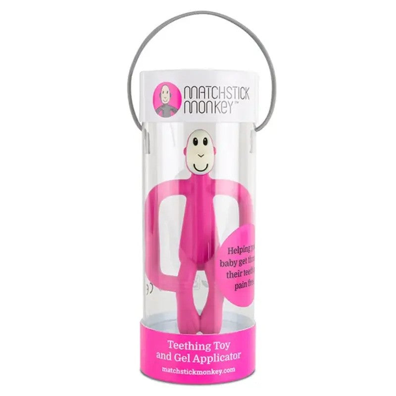 Matchstick Monkey Original Teething Toy Pink