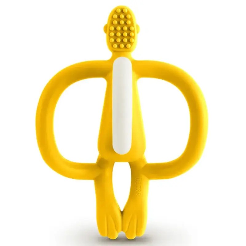Matchstick Monkey Original Teething Toy Yellow
