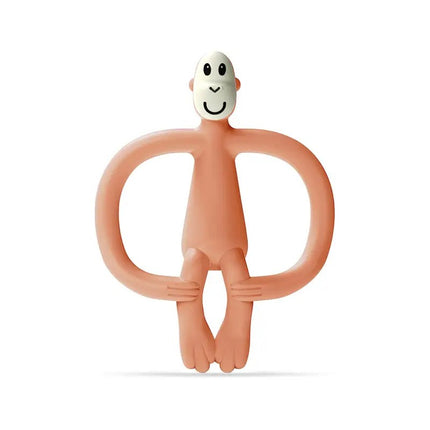 Matchstick Monkey Teether No Tail Dusty Pink