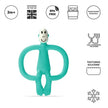 Matchstick Monkey Teether Toy No Tail Green (3M Plus)