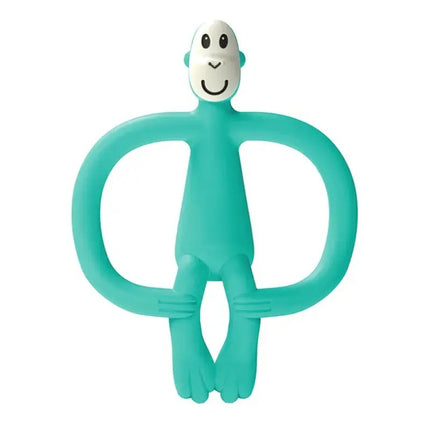Matchstick Monkey Teether Toy No Tail Green (3M Plus)