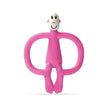 Matchstick Monkey Teether Toy No Tail Pink (3M Plus)