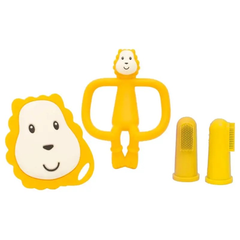 Matchstick Monkey Teething Starter Set Lion