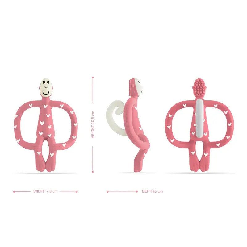 Matchstick Monkey Teething Toy Love Hearts (3M-Plus)