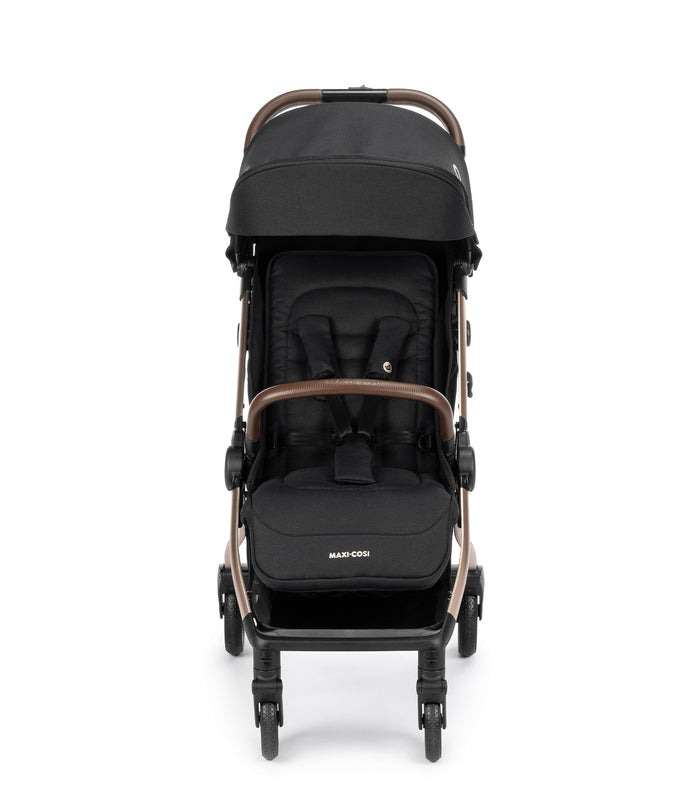 Maxi Cosi EVA-3 Stroller Essential Black Champagne (Birth-4yrs) – fivelittleduck