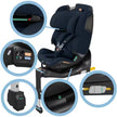 Maxi Cosi Emerald 360 Pro Car Seat Authentic Blue