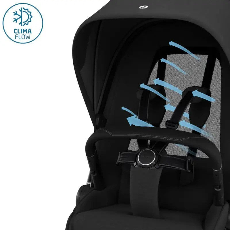 Maxi Cosi Fame Stroller w/Bassinet Twillic Black