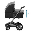 Maxi Cosi Fame Stroller w/Bassinet Twillic Black