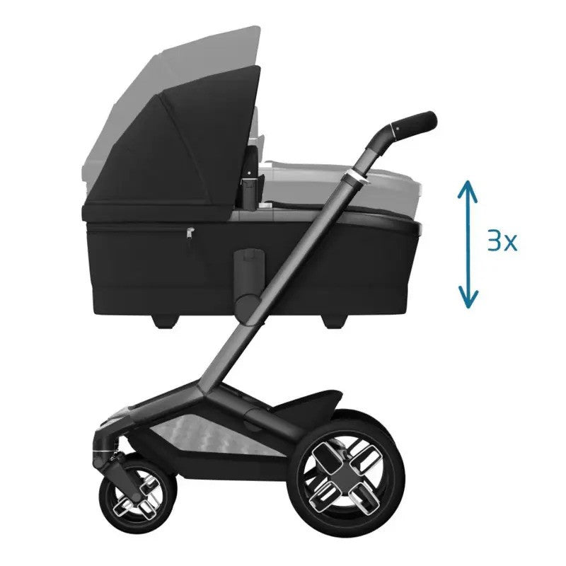 Maxi Cosi Fame Stroller w/Bassinet Twillic Black