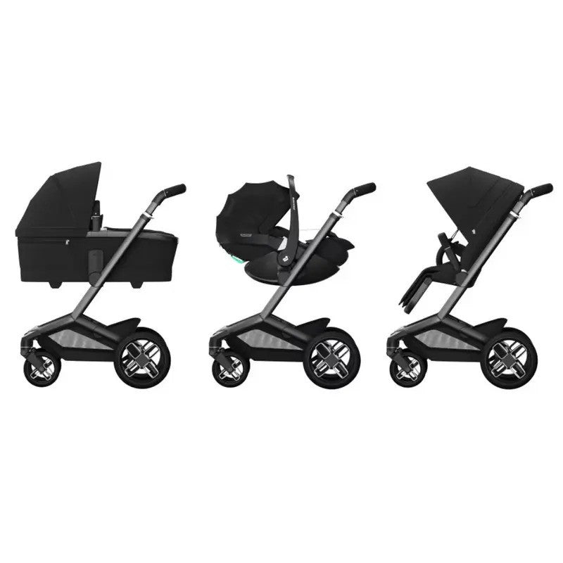 Maxi Cosi Fame Stroller w/Bassinet Twillic Black