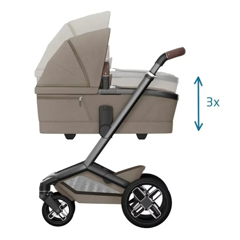 Maxi Cosi Fame Stroller w/Bassinet Twillic Truffle
