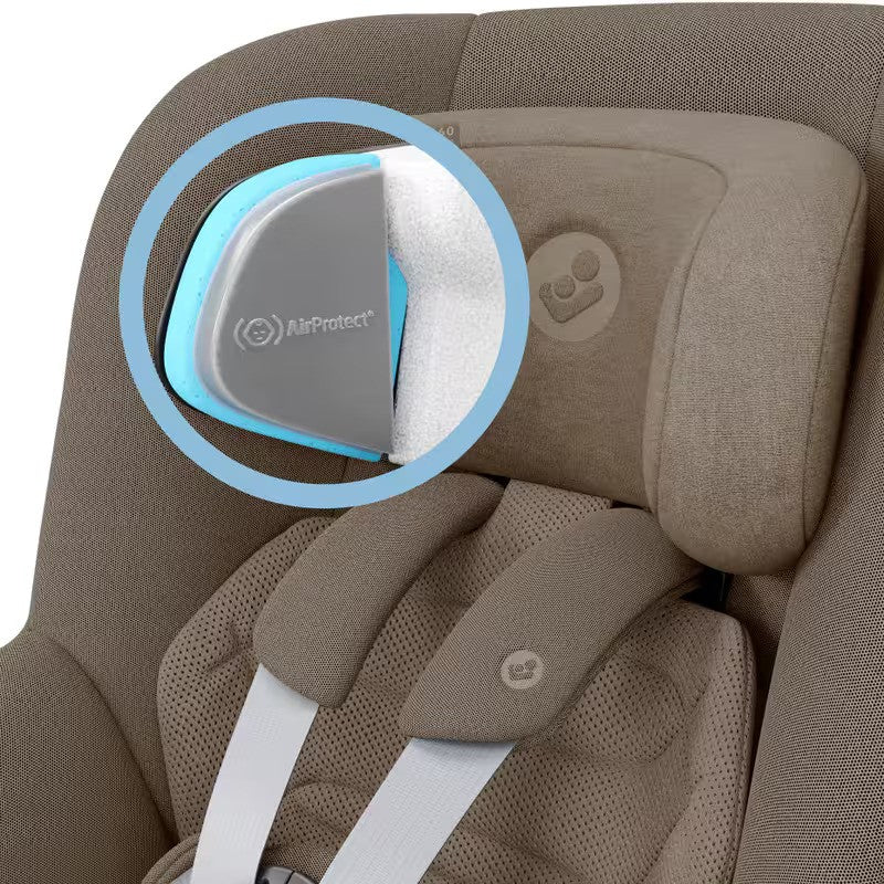 Maxi Cosi MICA 360 PRO I-Size Car Seat & Base Authentic Truffle (Birth-4yrs)