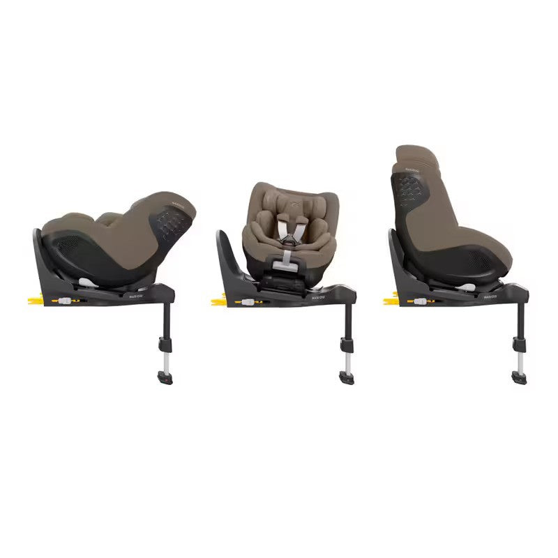 Maxi Cosi MICA 360 PRO I-Size Car Seat & Base Authentic Truffle (Birth-4yrs)